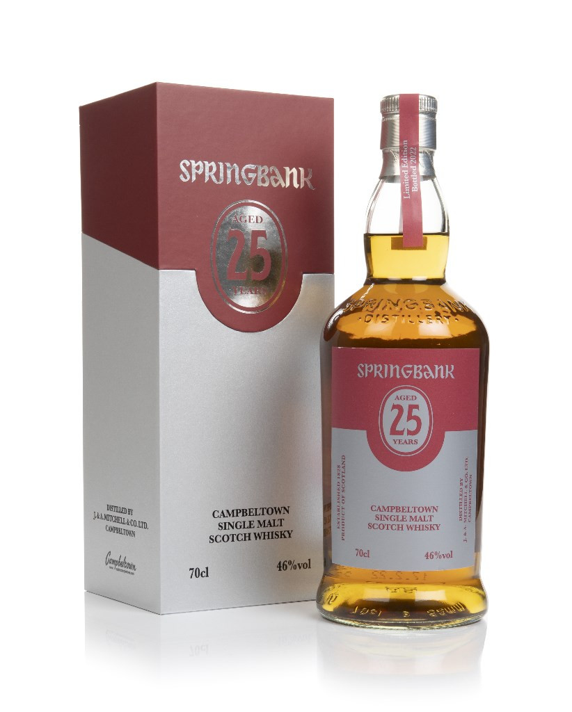 Springbank 25 Year Old (2022 Release) 70cl