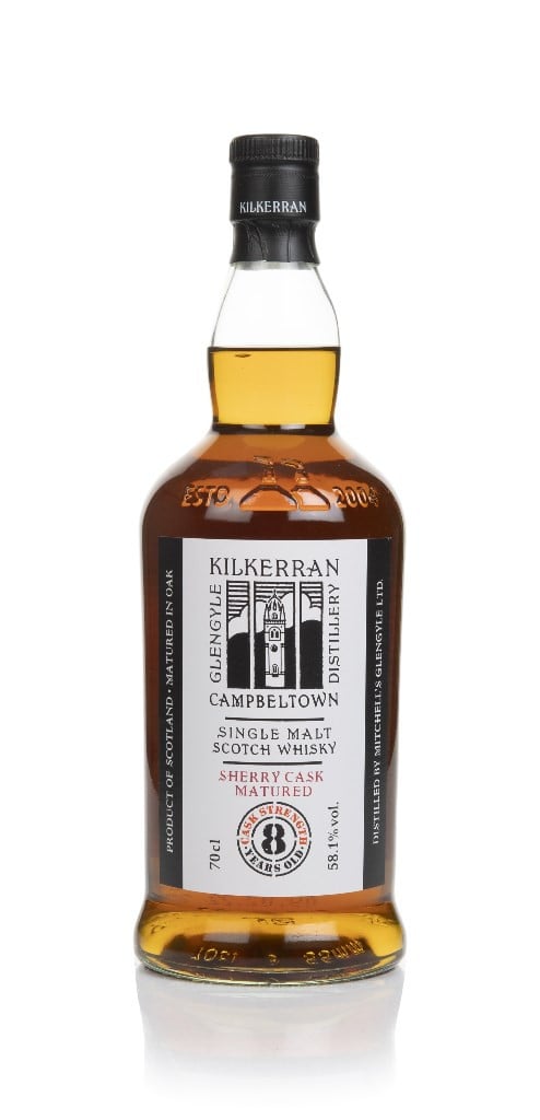 Kilkerran 8 Year Old Cask Strength – Sherry Cask Matured (57.5%)