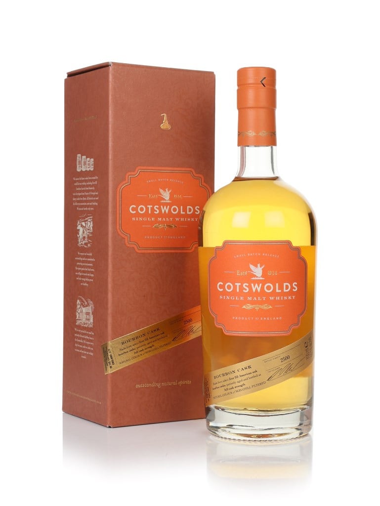 Cotswolds Bourbon Cask Single Malt Whisky 70cl