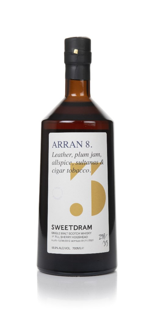 Arran 8 Year Old 2013 – Sweetdram 70cl
