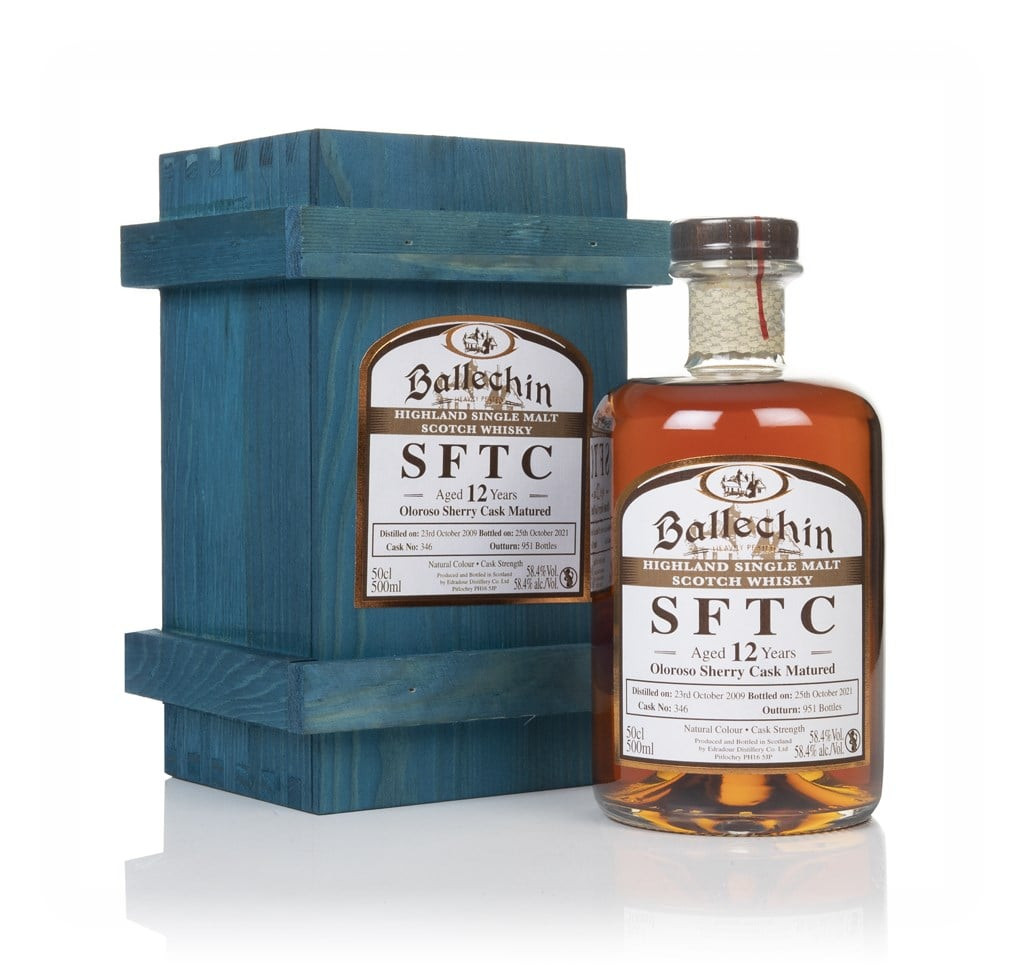 Ballechin 12 Year Old 2009 (cask 346) - Straight From The Cask 50cl
