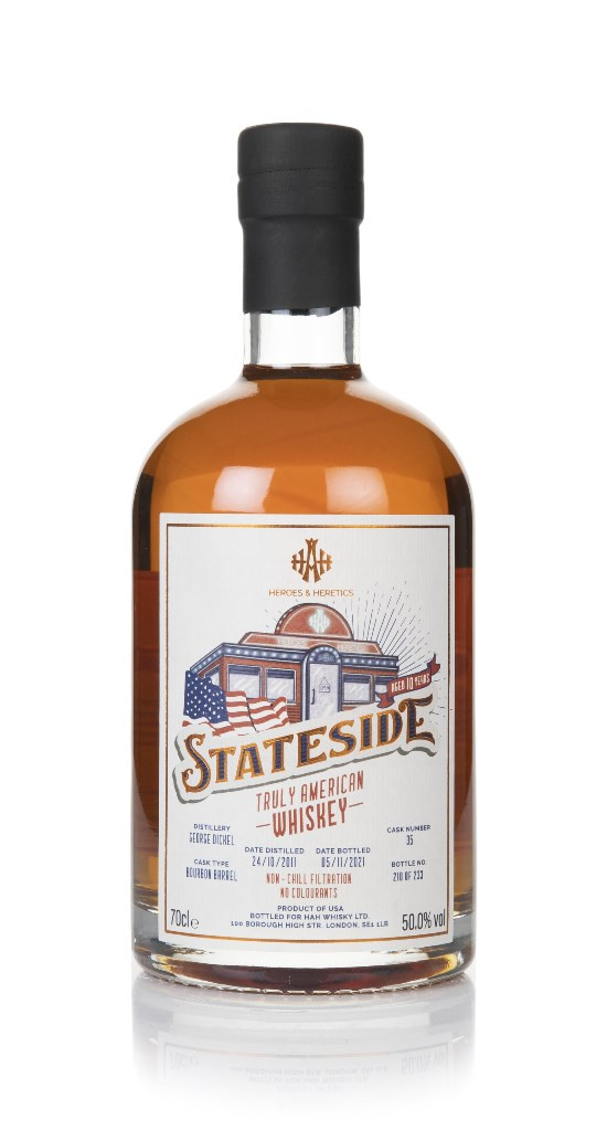 George Dickel 10 Year Old 2011 (cask 35) - Stateside (Heroes & Heretics) 70cl
