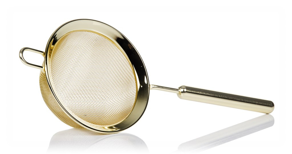 Cocktail Elephant Sieve - Gold