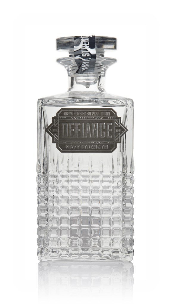 Defiance Navy Strength Gin Decanter