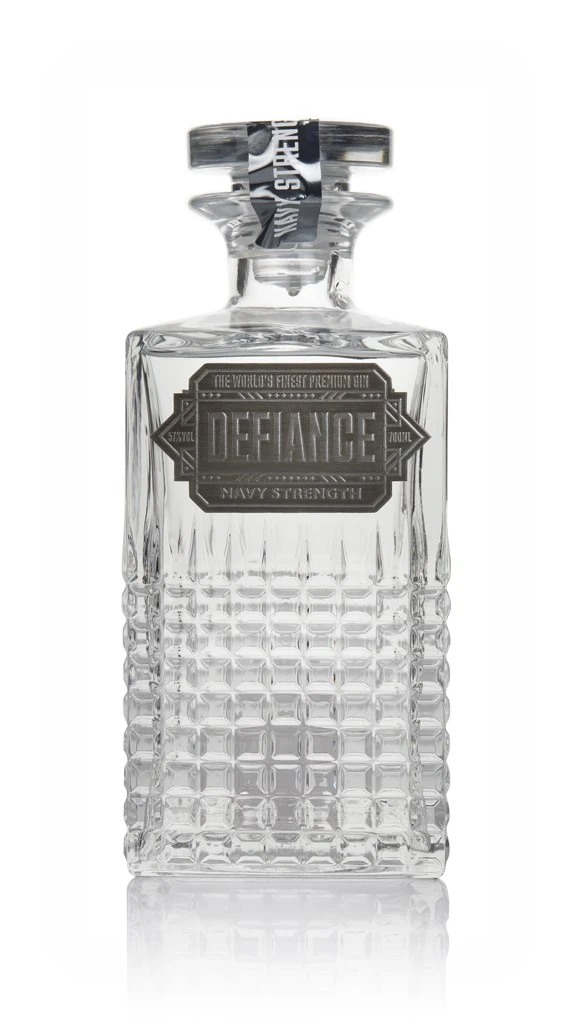 Defiance Navy Strength Gin Decanter