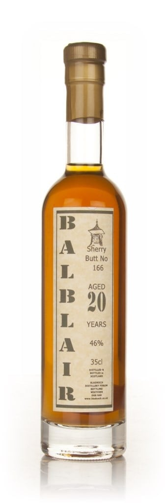 Balblair 20 Year Old Cask 166 (Bladnoch) 35cl