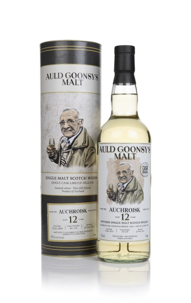 Auchroisk 12 Year Old 2009 (cask 801419) - Auld Goonsy's Malt 70cl