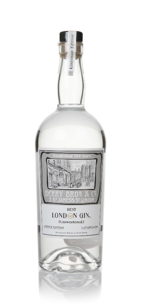 Berry Bros. & Rudd London Dry Gin – Kingsman Edition 70cl