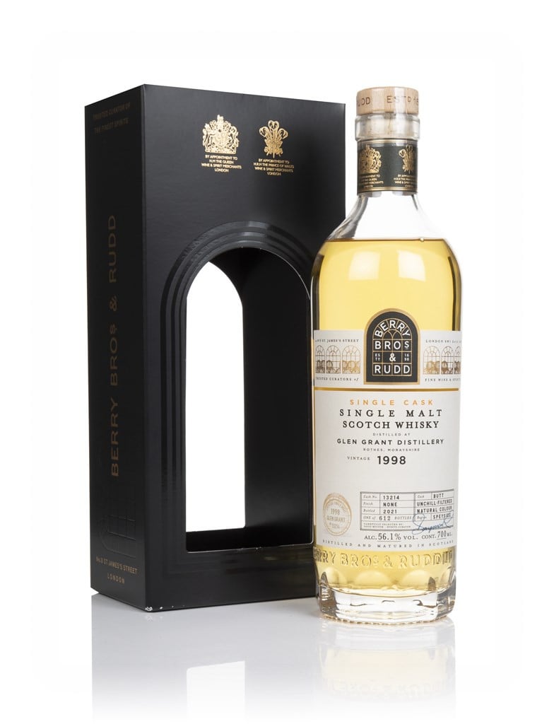 Glen Grant 1998 (bottled 2021) (cask 13214) - Berry Bros. & Rudd 70cl