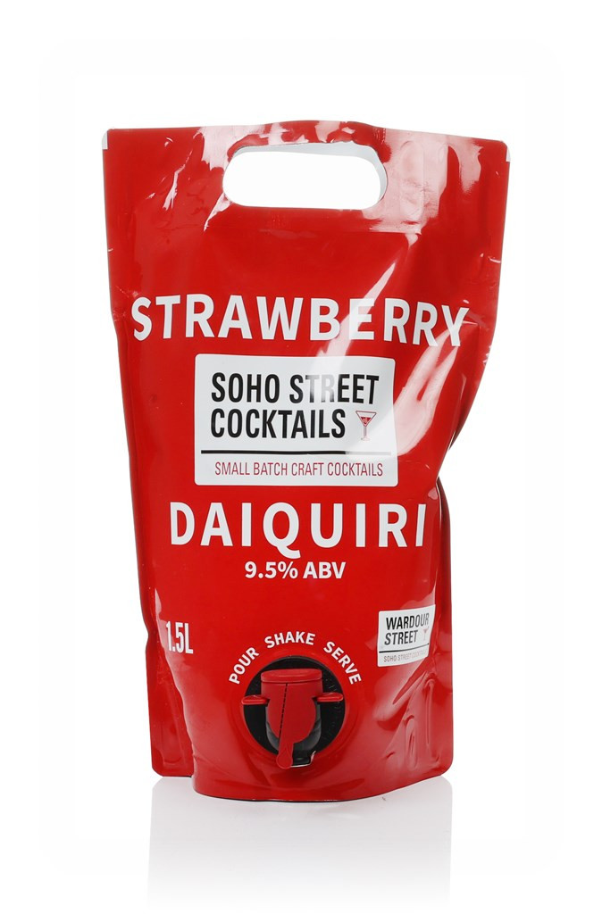 Soho Street Cocktails Strawberry Daiquiri Pouch 150cl