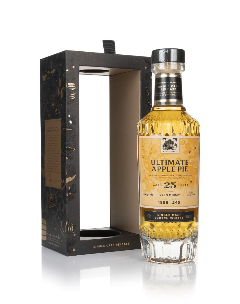 Ultimate Apple Pie 25 Year Old 1996 - Wemyss Malts (Glen Moray) 70cl