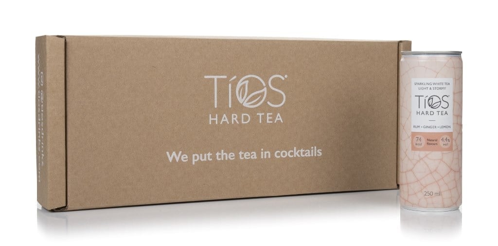 Tios Hard Tea White Tea Light & Stormy (6 x 250ml) 150cl