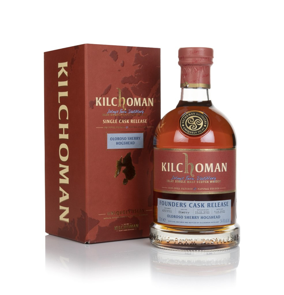 Kilchoman 10 Year Old 2011 - Founders Cask Release 70cl