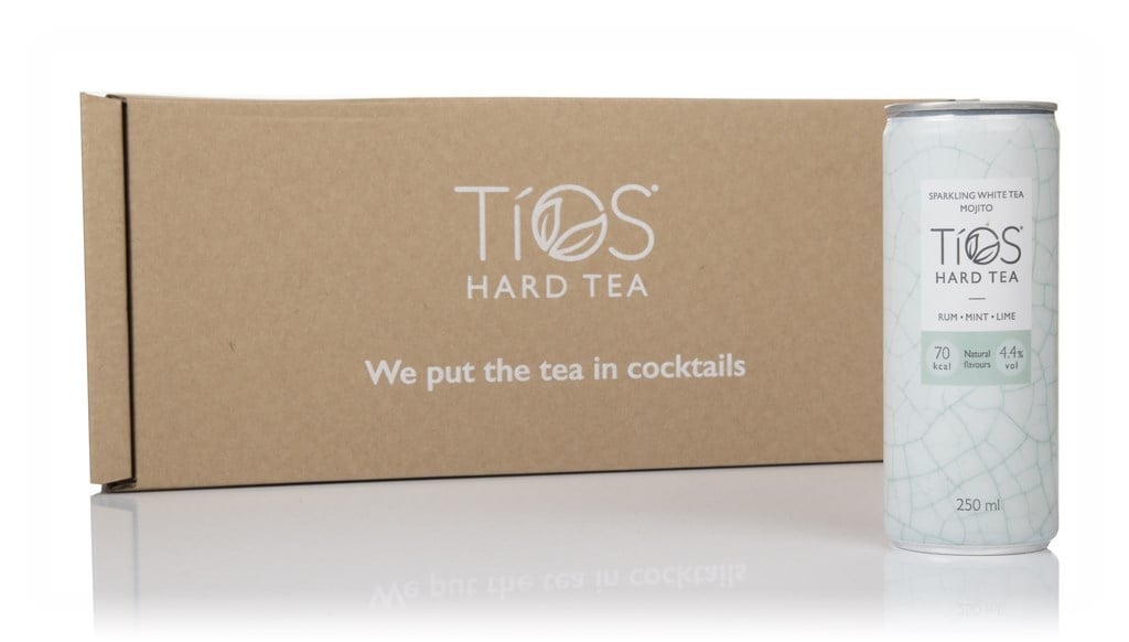 Tios Hard Tea White Tea Mojito (6 x 250ml) 150cl