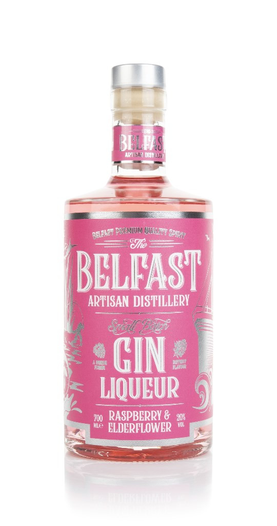 Belfast Raspberry & Elderflower Gin Liqueur 70cl