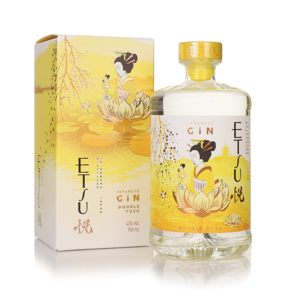 Etsu Double Yuzu Japanese Gin 70cl