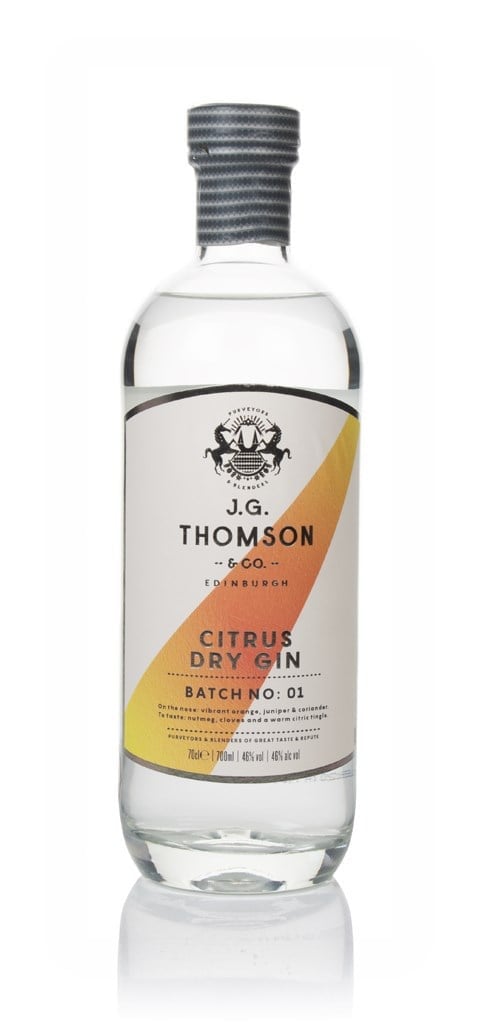 J.G. Thomson Citrus Gin - Batch 01 70cl