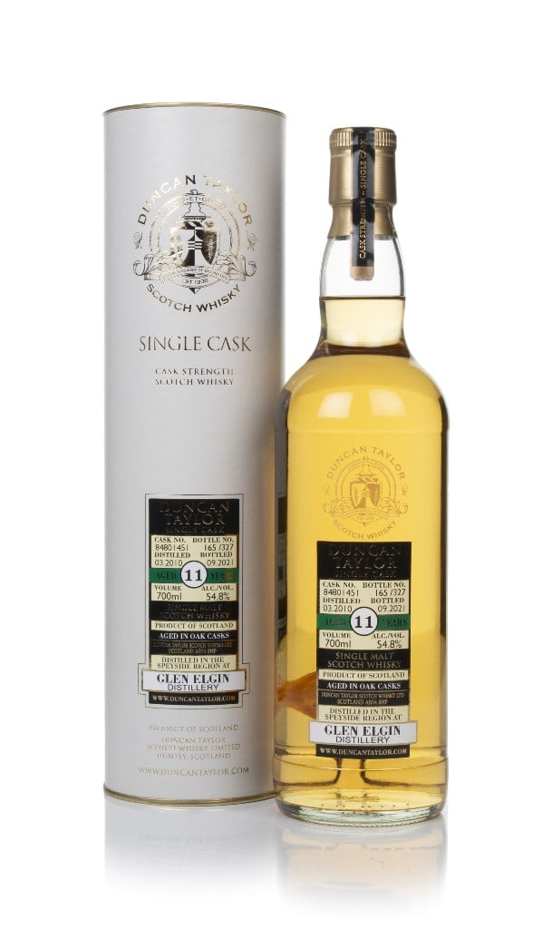 Glen Elgin 11 Year Old 2010 (cask 84801451) (Duncan Taylor) 70cl