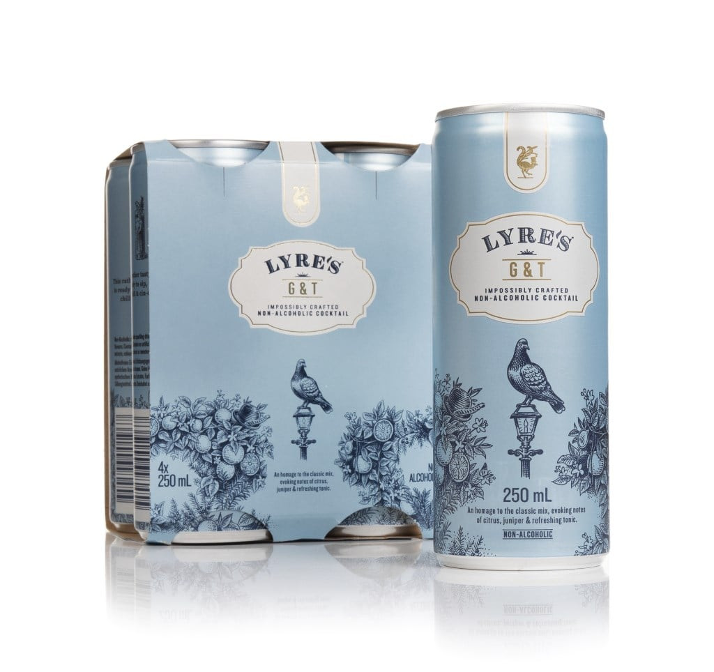 Lyre's Non-Alcoholic G&T (4 x 250ml) 100cl