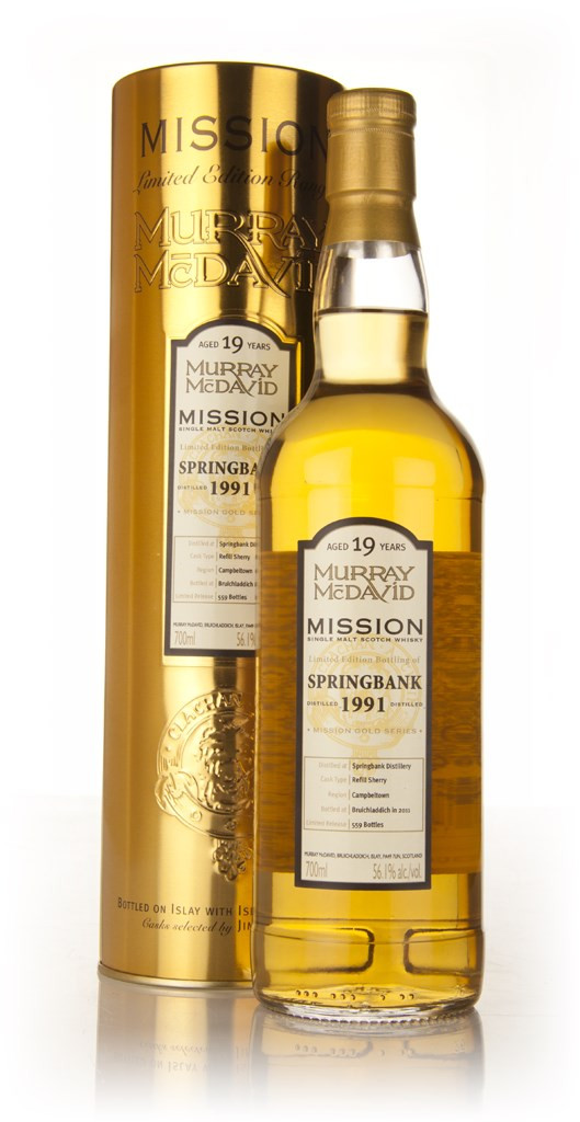 Springbank 19 Year Old 1991 - Mission (Murray McDavid) 70cl