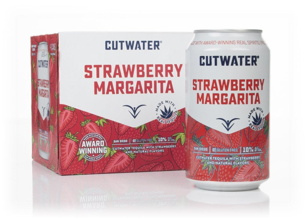 Cutwater Strawberry Margarita (4 x 355ml) 142cl