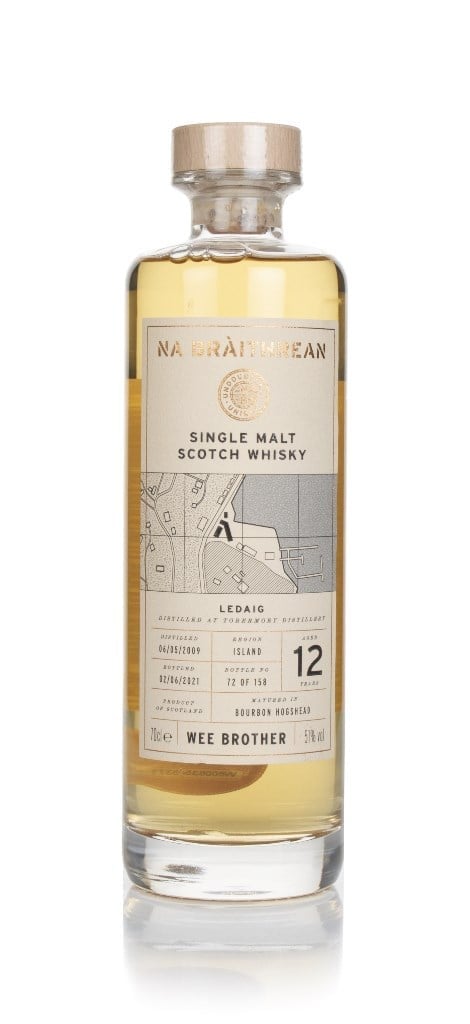 Ledaig 12 Year Old - Wee Brother (Na Bràithrean) 70cl