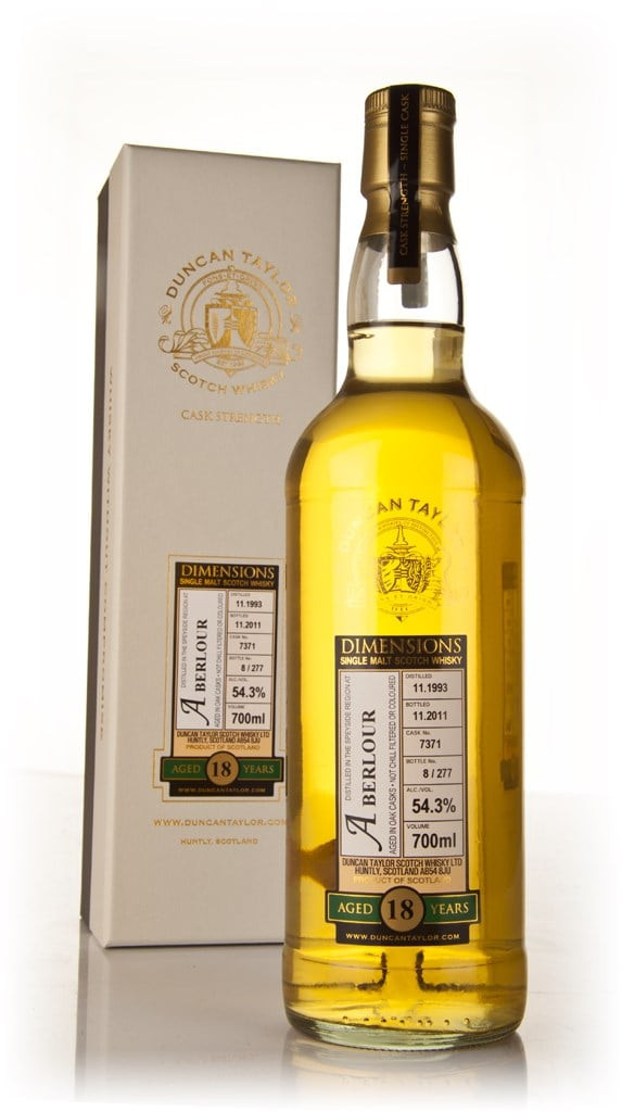 Aberlour 18 Year Old 1993 - Dimensions (Duncan Taylor) 70cl