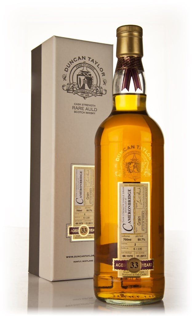 Cameronbridge 33 Year Old 1978 - Rare Auld (Duncan Taylor) 70cl