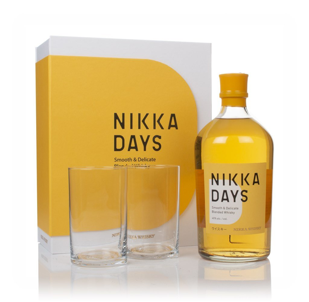 Nikka Days Gift Pack with 2x Glasses 70cl