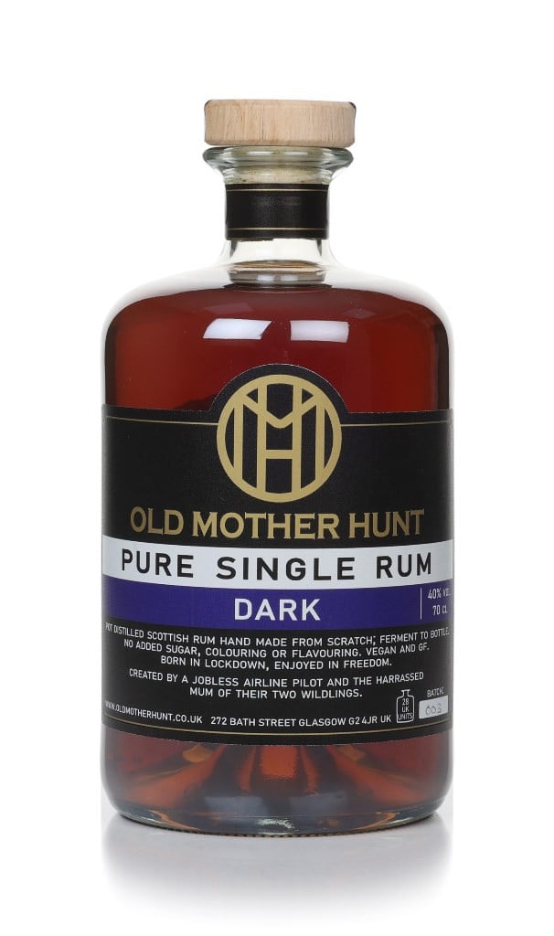 Old Mother Hunt Dark Rum 70cl