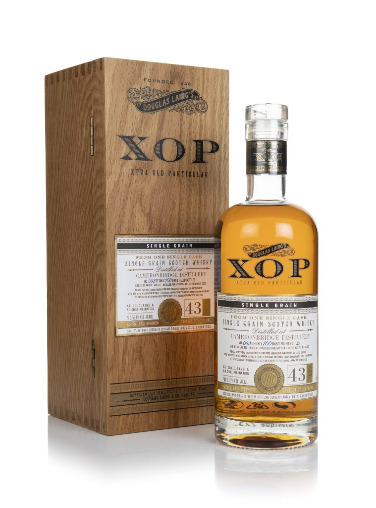 Cameronbridge 43 Year Old 1978 (cask 15232) - Xtra Old Particular (Douglas Laing) 70cl