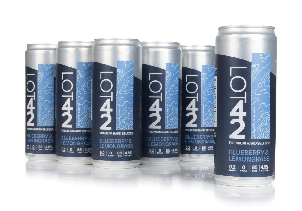 Lot 42 Blueberry & Lemongrass Hard Seltzer (12 x 330ml) 396cl
