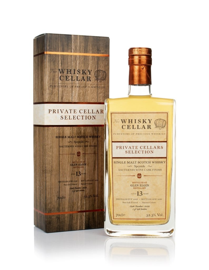 Glen Elgin 13 Year Old 2008 (cask 10122) - The Whisky Cellar 70cl