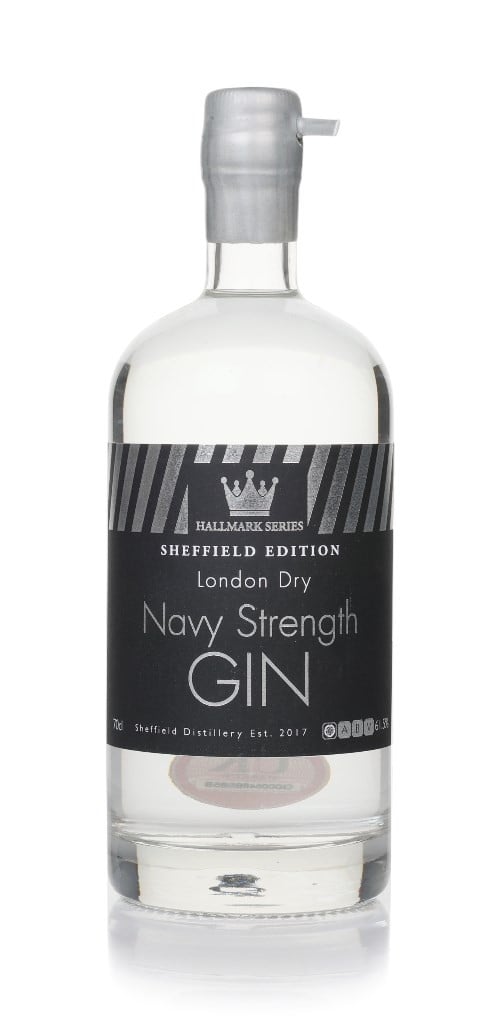 Sheffield Distillery Hallmark Navy Strength Gin - Sheffield Edition 70cl