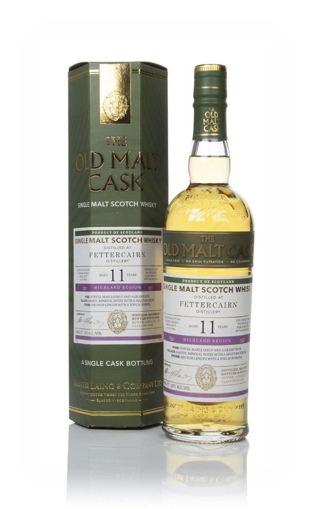 Fettercairn 11 Year Old 2008 (cask 16646) - Old Malt Cask (Hunter Laing) 70cl