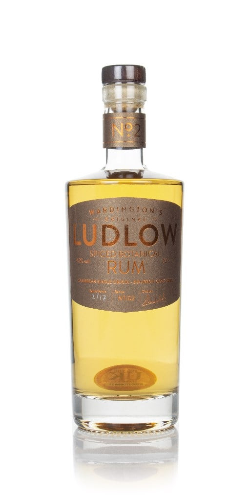 Wardington's Ludlow Spiced Botanical Rum No.2 70cl