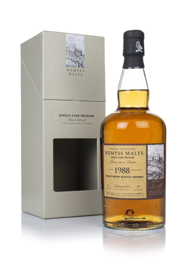 Turns on a Daim 1988 (bottled 2019) - Wemyss Malts (Invergordon) 70cl