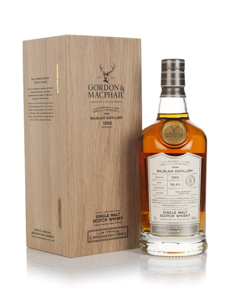 Balblair 29 Year Old 1990 (cask 4166) - Connoisseurs Choice (Gordon & MacPhail) 70cl
