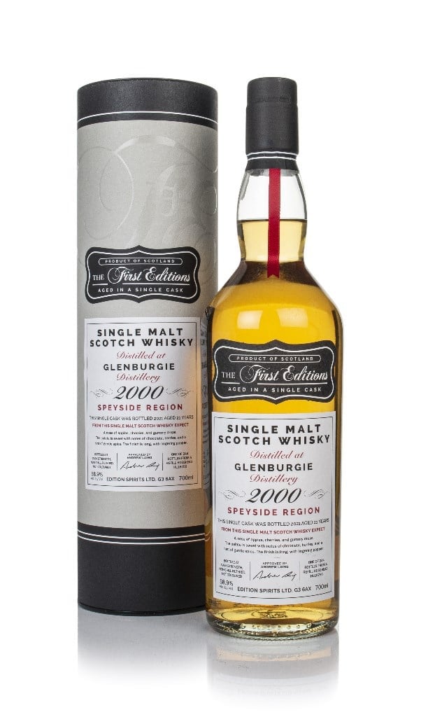 Glenburgie 21 Year Old 2000 (cask 18756) - The First Editions (Hunter Laing) 70cl