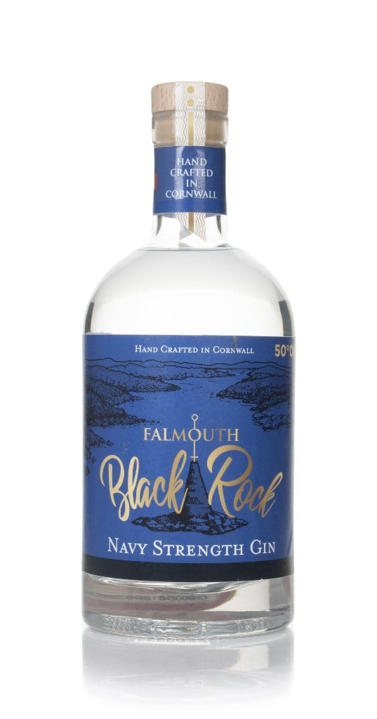 Falmouth Black Rock Navy Strength Cornish Gin 70cl