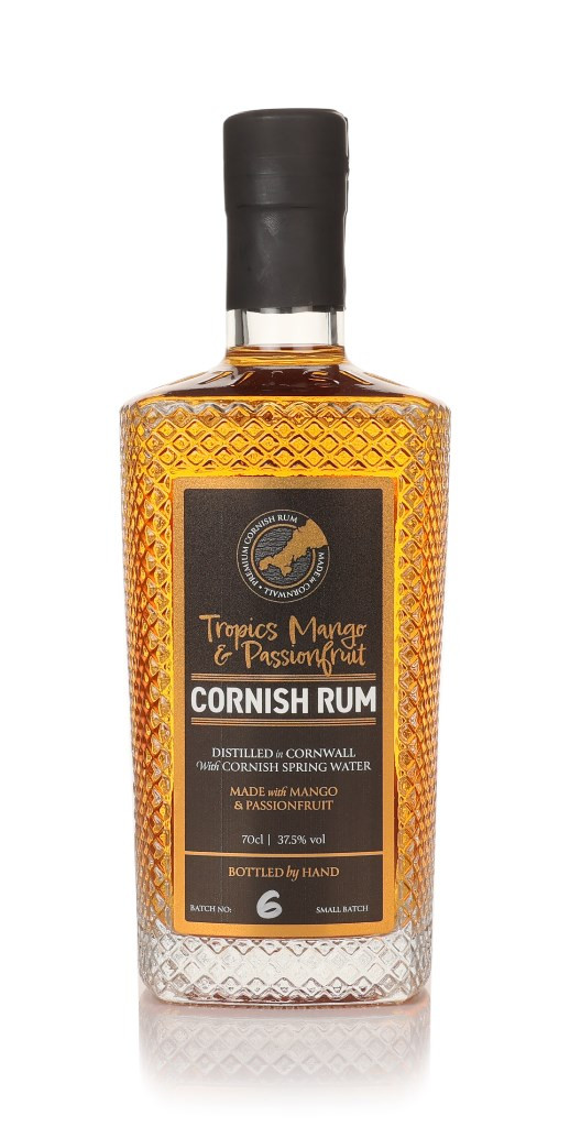 Cornish Rock Tropics Mango & Passion Fruit Rum 70cl