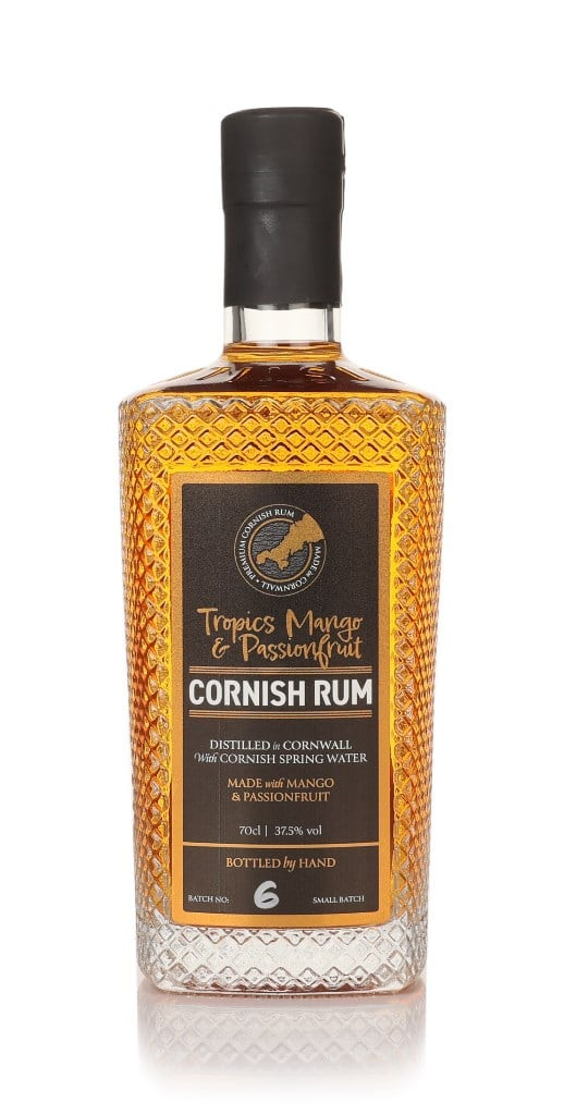 Cornish Rock Tropics Mango & Passion Fruit Rum 70cl