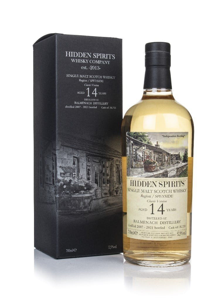 Balmenach 14 Year Old 2007 (cask BL721) - Hidden Spirits 70cl