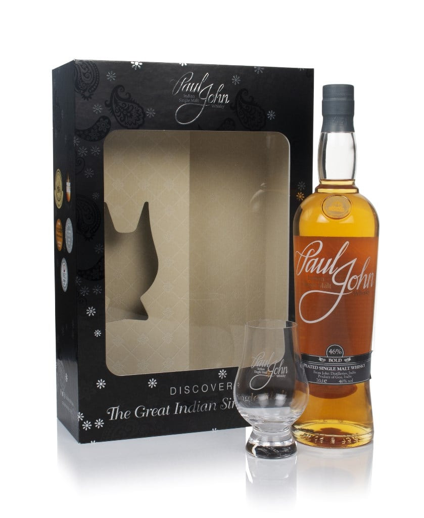 Paul John Bold Gift Pack with Glass 70cl