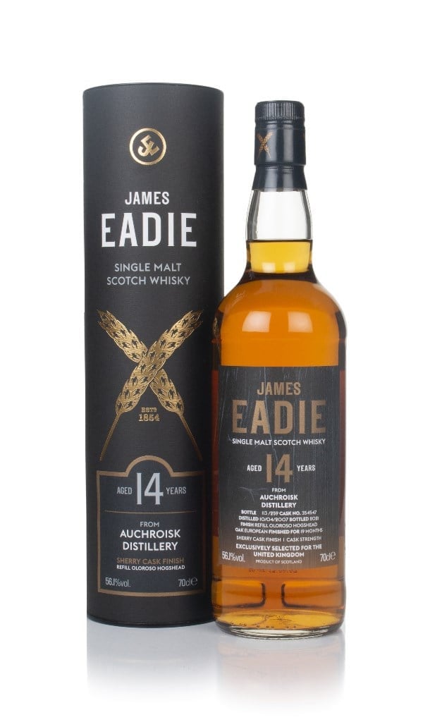 Auchroisk 14 Year Old 2007 (cask 354547) -  James Eadie 70cl