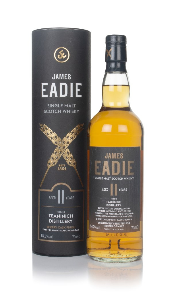 Teaninich 11 Year Old 2010 (cask 356846) - James Eadie (Master of Malt Exclusive) 70cl
