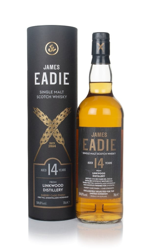 Linkwood 14 Year Old 2007 (cask 358018) - James Eadie 70cl