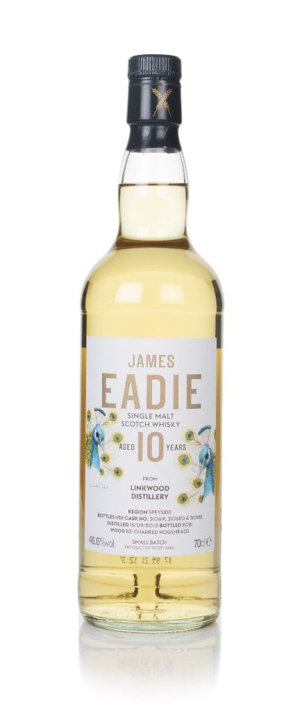 Linkwood 10 Year Old 2010 (casks 310619, 310620 & 310621) - Small Batch (James Eadie) 70cl