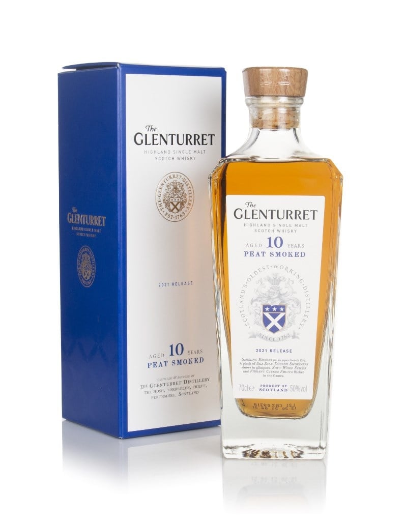The Glenturret 10 Year Old Peat Smoked (2021 Release) 70cl