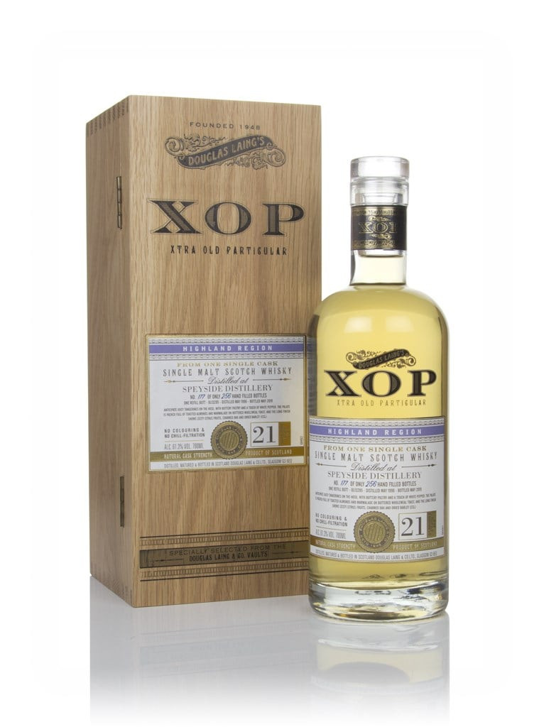 Speyside 21 Year Old 1998 (cask 13295) - Xtra Old Particular (Douglas Laing) 70cl